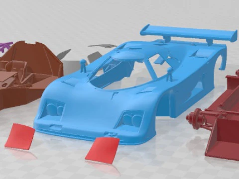 C100 1982 Printable Car 3D Print Model