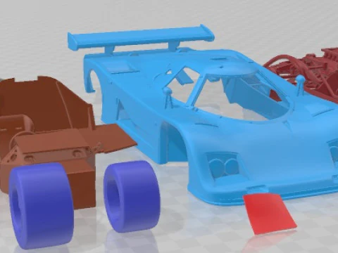C100 1982 Printable Car 3D Print Model