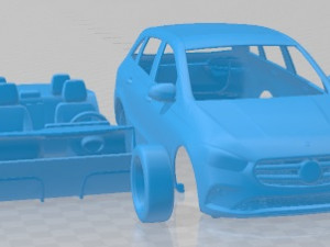 Mercedes Benz B Class 2019 Printable Car 3D 프린트 모델