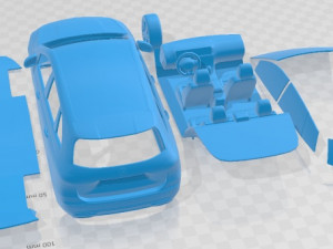 Mercedes Benz B Class 2019 Printable Car 3D 프린트 모델