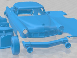 Lincoln Continental Mark II 1956 Printable Car Model do druku 3D