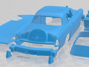 Lincoln Continental Mark II 1956 Printable Car Model do druku 3D