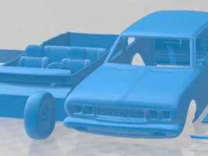 Datsun 610 180B Wagon Printable Car 3D Print Model