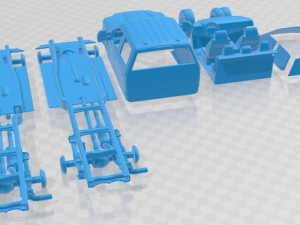 F550 Super Duty Crew Cab 2022 Printable Car 3D 프린트 모델