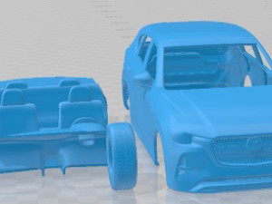 Mazda CX 60 2022 Printable Car Modelo de Impressão 3D