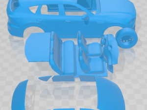 Mazda CX 60 2022 Printable Car Modelo de Impressão 3D