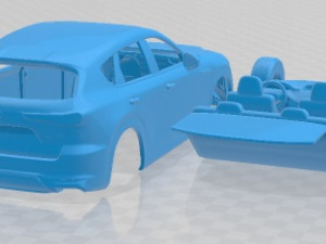 Mazda CX 60 2022 Printable Car Modelo de Impressão 3D