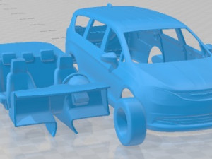 Chrysler Voyager 2020 Printable Car 3D 打印模型