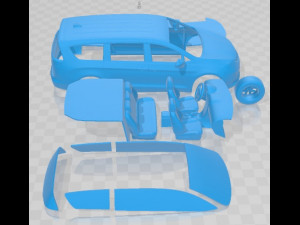 Chrysler Voyager 2020 Printable Car 3D 打印模型