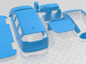 Chrysler Voyager 2020 Printable Car 3D 打印模型