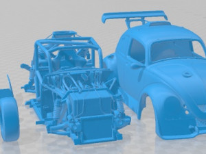 Volkswagen Fun Cup Printable Car Modèles 3D en vedette
