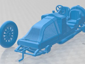 Renault AK 1906 Printable Car 3D Print Model