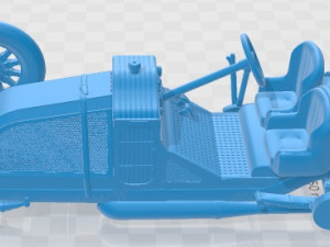 Renault AK 1906 Printable Car Modello di stampa 3D