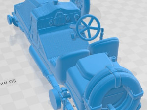 Renault AK 1906 Printable Car Modello di stampa 3D