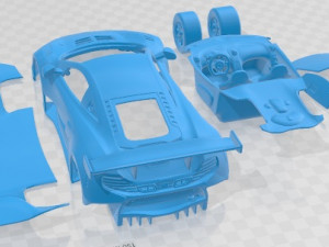 McLaren 650S GT3 2015 Printable Car 3D-printmodel