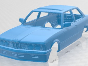 E21 320 1982 Printable Body Car Model Cetak 3D