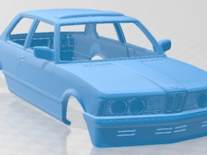E21 320 1982 Printable Body Car Modelo de Impressão 3D
