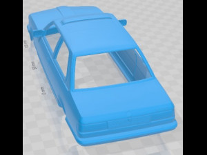 E21 320 1982 Printable Body Car Modelo de Impressão 3D