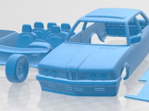 Carro imprim&iacute;vel E21 320 1982 Modelo de Impressão 3D
