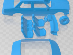 E21 320 1982 Printable Car 3D Druckmodell