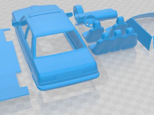 E21 320 1982 Printable Car 3D Print Model