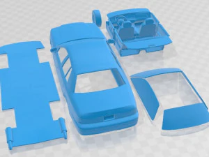 Crown Victoria 1999 Printable Car 3D Print Model