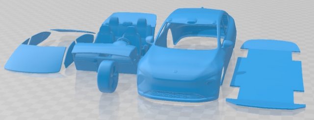 Nio ET7 2021 Printable Car Modèles 3D en vedette .c4d .max .obj .3ds .fbx .stl .blend 
