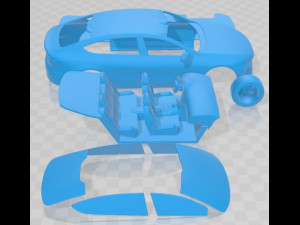 Nio ET7 2021 Printable Car Modèles 3D en vedette
