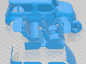 Nissan Cube 2010 Printable Car 3D-printmodel