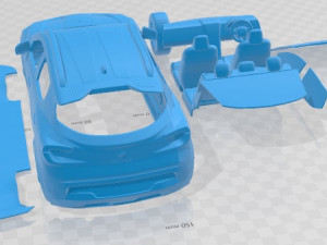 Renault Kiger 2022 Printable Car 3D-printmodel
