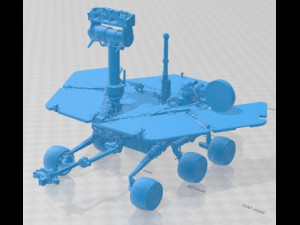 Opportunity Rover Printable 3D Print Model