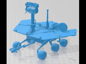 Opportunit&eacute; Rover imprimable Modèles 3D en vedette