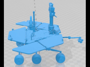 Opportunity Rover Printable 3Dプリントモデル
