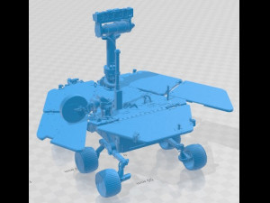 Opportunity Rover Printable 3Dプリントモデル