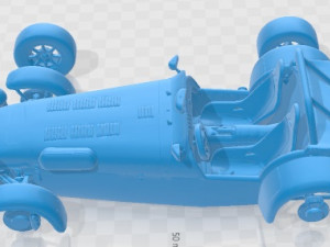 Caterham 7 Superlight R500 Printable Car 3D-Druckmodell