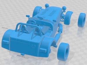 Caterham 7 Superlight R500 Printable Car 3D-Druckmodell