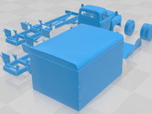Gaz 52 Printable Truck 3D Принт Модель