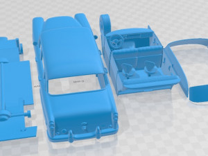 Checker Cab A8 Marathon 1966 Printable Car 3D Принт Модель