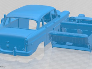 Checker Cab A8 Marathon 1966 Printable Car 3D Принт Модель