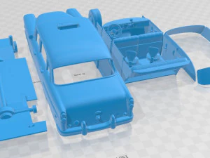 Checker Cab A8 Marathon 1966 Taxi Printable Car 3D Print Model