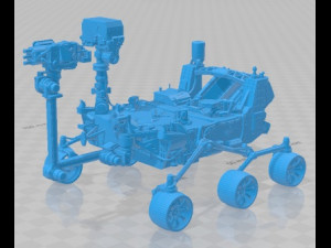 Perseverance Rover Printable Modèles 3D en vedette