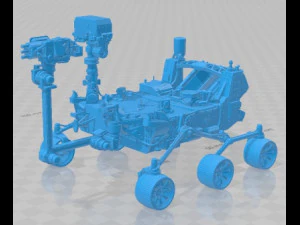 Perseverance Rover Printable 3D Print Model