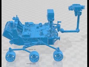 Perseverance Rover Printable 3D Print Model
