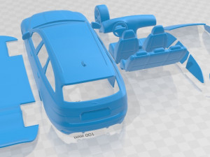 Jaguar XF Wagon 2021 Printable Car 3D printmodel