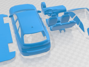 Audi A6 Avant 2019 Printable Car Modelo de impresión 3D