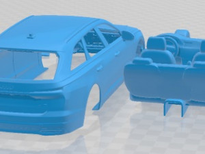 Audi A6 Avant 2019 Printable Car Modelo de impresión 3D