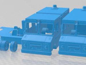 Hotdog vrachtwagen afdrukbaar 3D printmodel