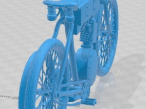 Harley Davidson 1908 Printable Motorbike 3D प्रिंट मॉडल