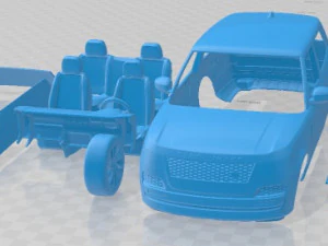 Range Rover SV Coupe 2019 Yazdırılabilir Araba 3D Baskı Modeli