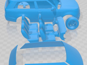 Range Rover SV Coupe 2019 Printable Car 3D Baskı Modeli